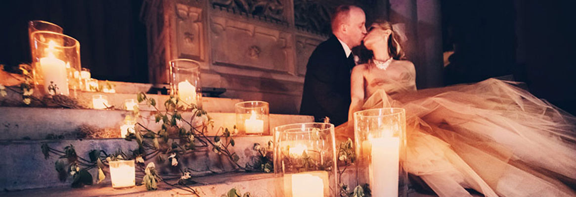 Ambient and cozy lighting design makes your wedding venue and truly special place