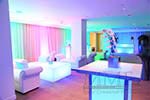 Ambient lighting at your Sweet 16 makes your event space atmospheric and interesting