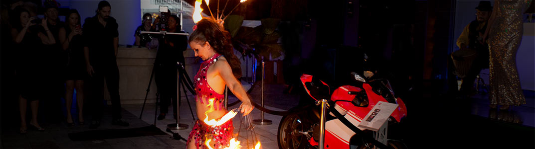 Fire Performer at Corporate Event